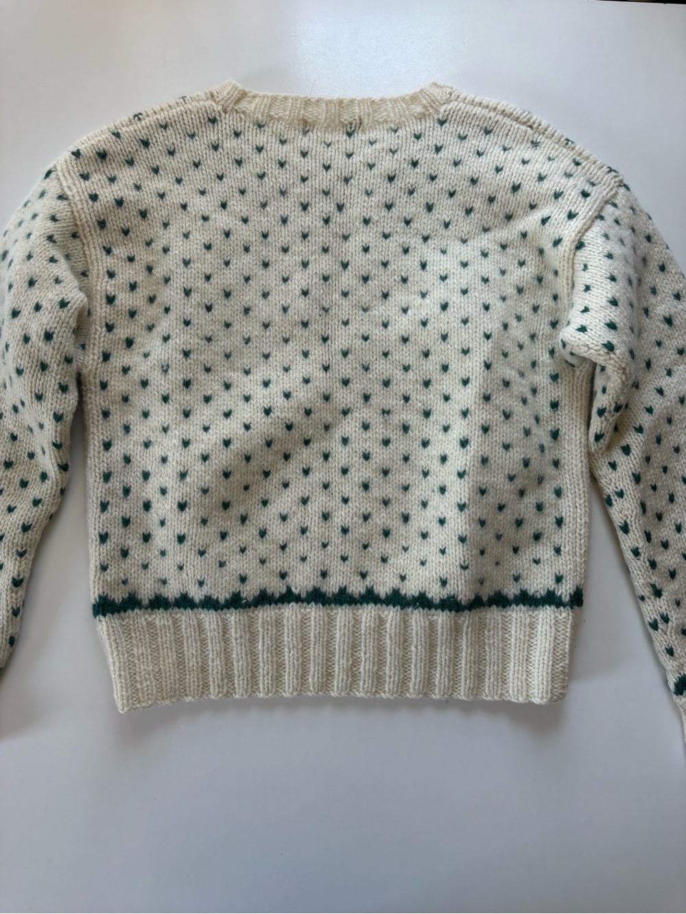 L.LBean Vintage Bean Boot Dog Wool Sweater Medium - Picture 9 of 12
